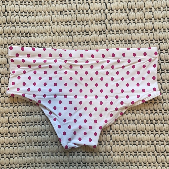 - Classic Handmade Brazilian Speedo  swim brief size LARGE polka dots - Picture 2 of 3